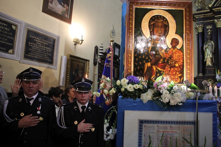 Powitanie ikony MB Częstochowskiej w Chojnacie