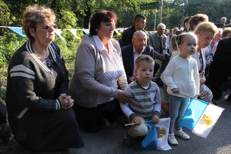 Powitanie ikony MB Częstochowskiej w Chojnacie