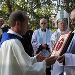 Powitanie ikony MB Częstochowskiej w Chojnacie