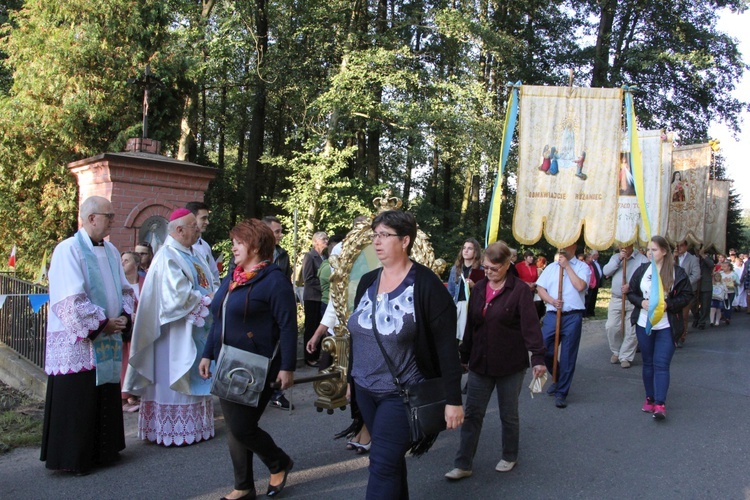 Powitanie ikony MB Częstochowskiej w Chojnacie