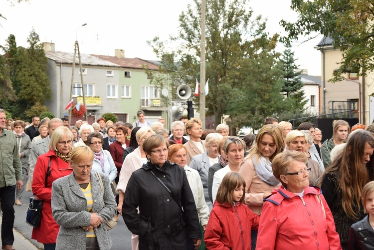 Powitanie ikony MB Częstochowskiej w Mszczonowie