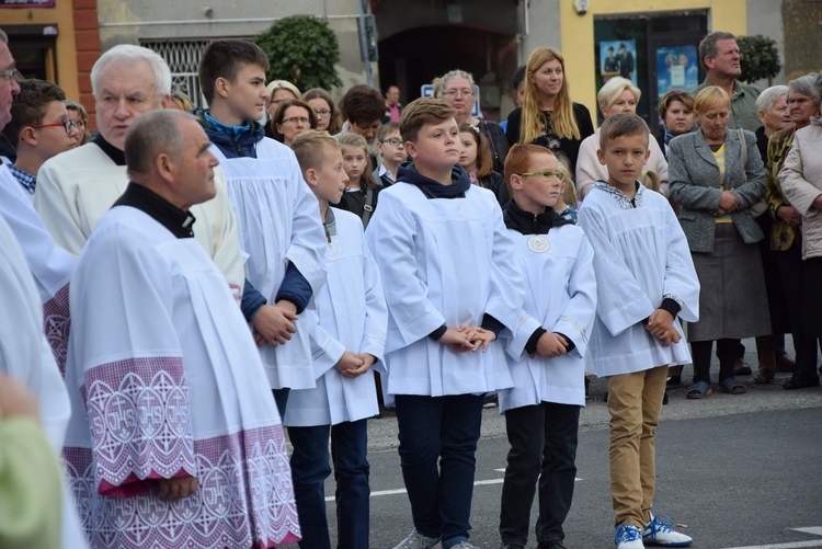 Powitanie ikony MB Częstochowskiej w Mszczonowie