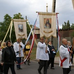 Powitanie MB Częstochowskiej w parafii św. o. Pio w Mszczonowie