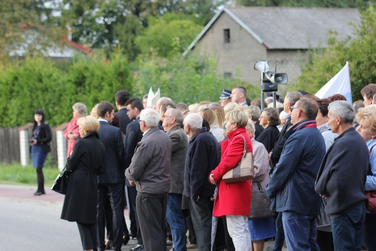 Powitanie ikony MB Częstochowskiej w Radziejowicach