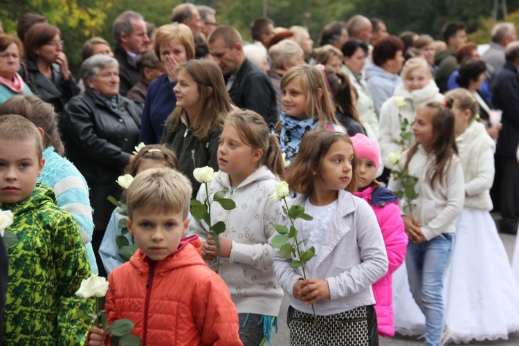 Powitanie ikony MB Częstochowskiej w Radziejowicach