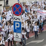 Protest służby zdrowia