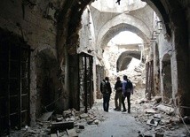 Bombardowania w Aleppo, giną cywile
