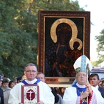 Powitanie ikony MB Częstochowskiej w Lutkówce