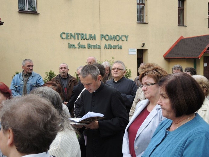 Peregrynacja krzyża św. Jana Pawła II w Bielsku-Białej