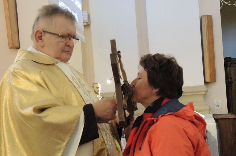 Peregrynacja krzyża św. Jana Pawła II w Bielsku-Białej