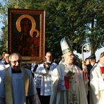 Powitanie ikony MB Częstochowskiej w Lubani