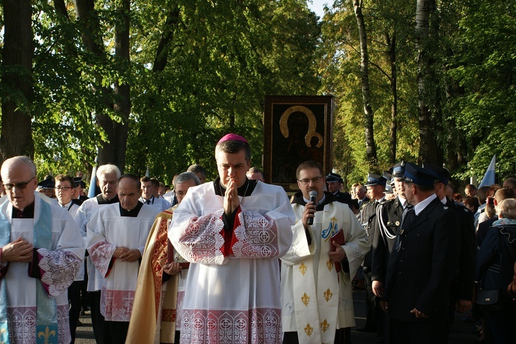 Powitanie ikony MB Częstochowskiej w Osuchowie