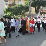 Poświęcenie kościoła w Ostrożnicy