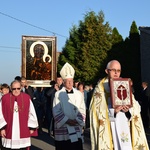 Powitanie MB Częstochowskiej w Lewinie