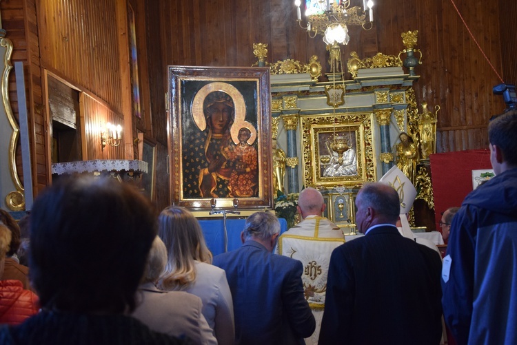 Powitanie MB Częstochowskiej w Lewinie