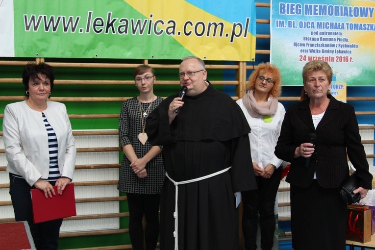 Bieg im. bł. o. Michała Tomaszka w Łękawicy - 2016