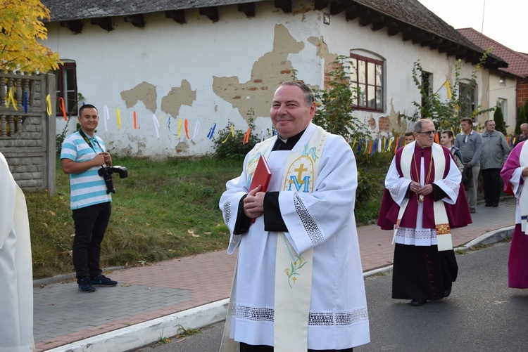 Powitanie ikony MB Częstochowskiej w Rzeczycy