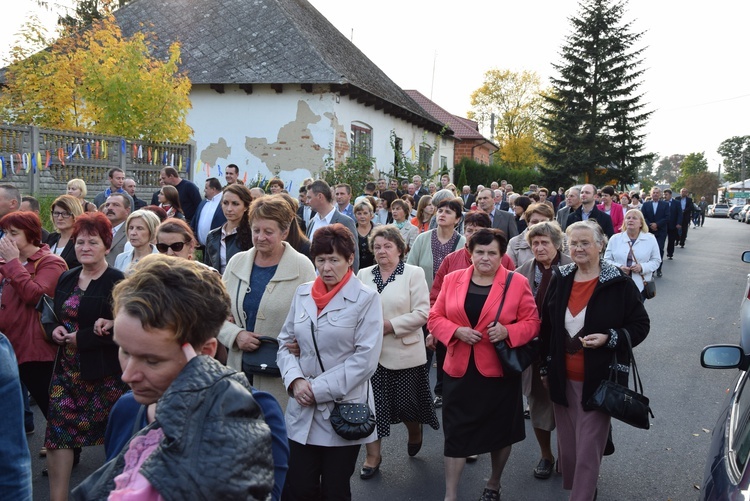 Powitanie ikony MB Częstochowskiej w Rzeczycy