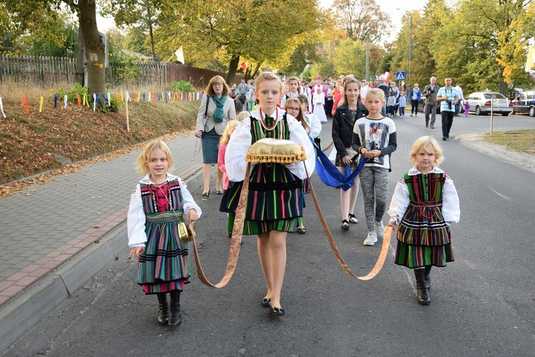 Powitanie ikony MB Częstochowskiej w Rzeczycy