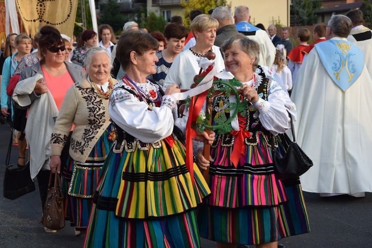 Powitanie ikony MB Częstochowskiej w Rzeczycy