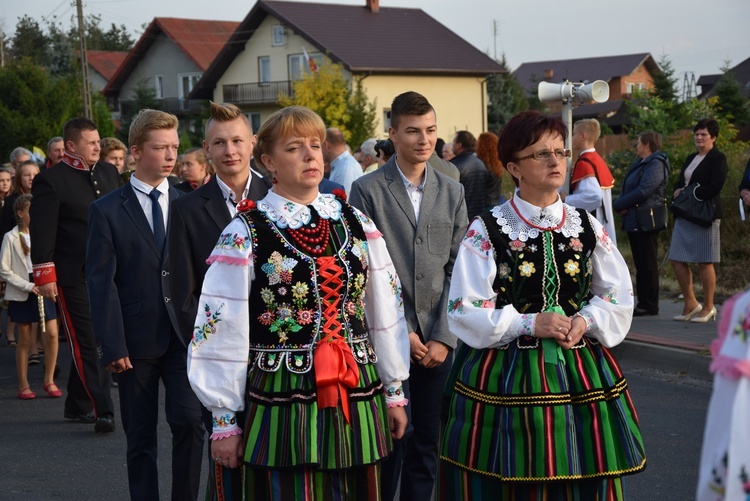 Powitanie ikony MB Częstochowskiej w Rzeczycy