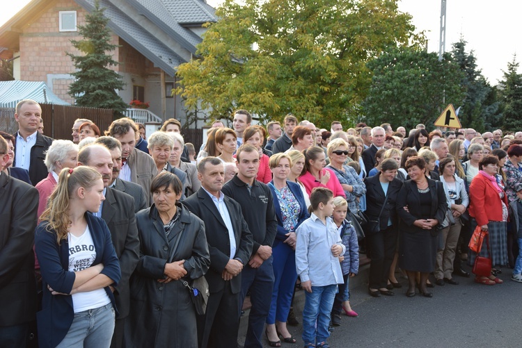 Powitanie ikony MB Częstochowskiej w Rzeczycy