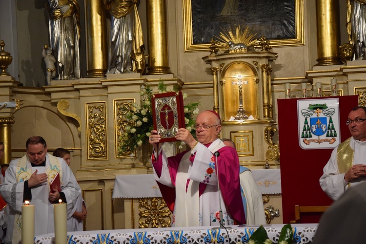 Powitanie ikony MB Częstochowskiej w Rzeczycy