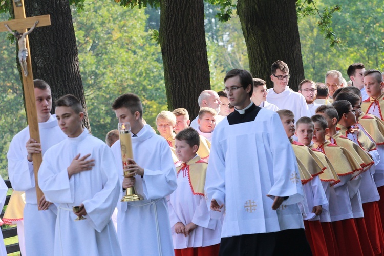 Kamień węgielny w Pogórskiej Woli