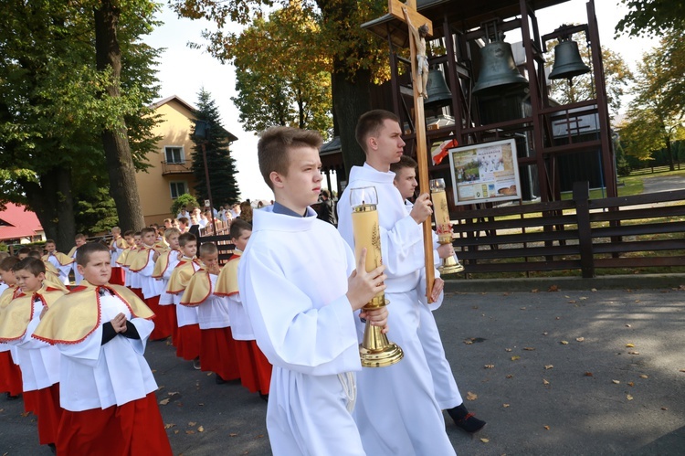 Kamień węgielny w Pogórskiej Woli