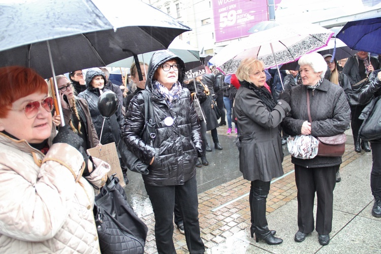 Czarny Protest i Biały Protest w Katowicach