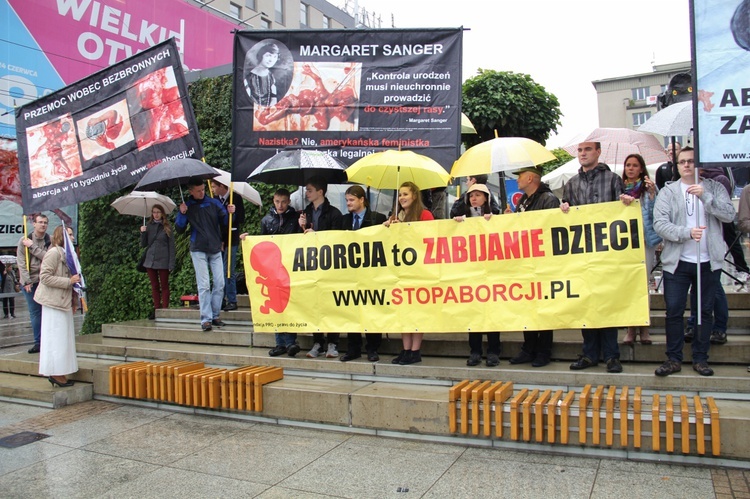 Czarny Protest i Biały Protest w Katowicach