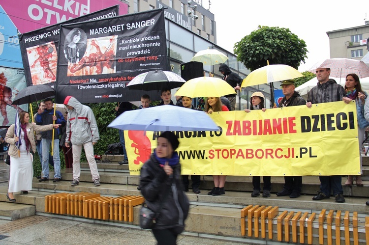 Czarny Protest i Biały Protest w Katowicach