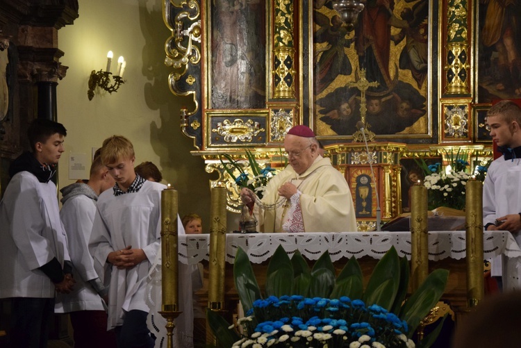 Powitanie ikony MB Częstochowskiej w Krzemienicy