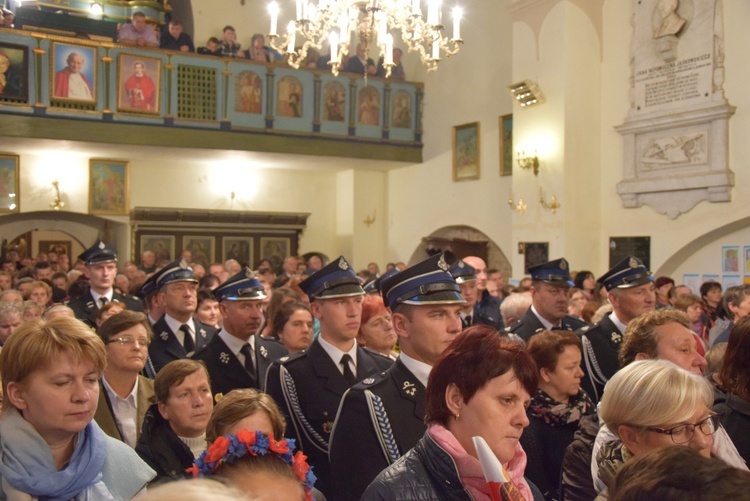 Powitanie ikony MB Częstochowskiej w Krzemienicy