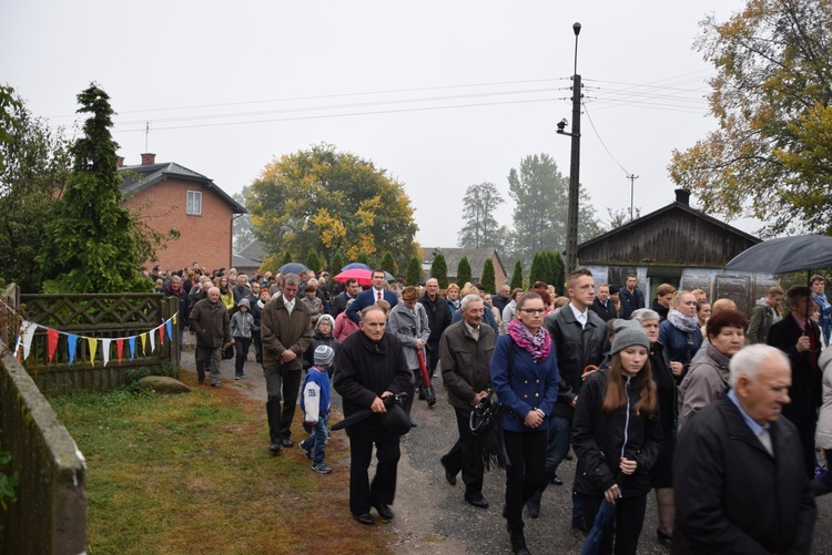 Powitanie ikony MB Częstochowskiej w Krzemienicy