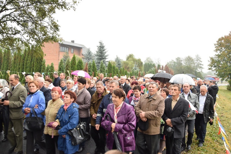 Powitanie ikony MB Częstochowskiej w Krzemienicy