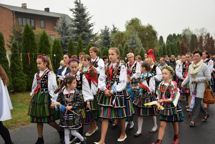 Powitanie ikony MB Częstochowskiej w Krzemienicy