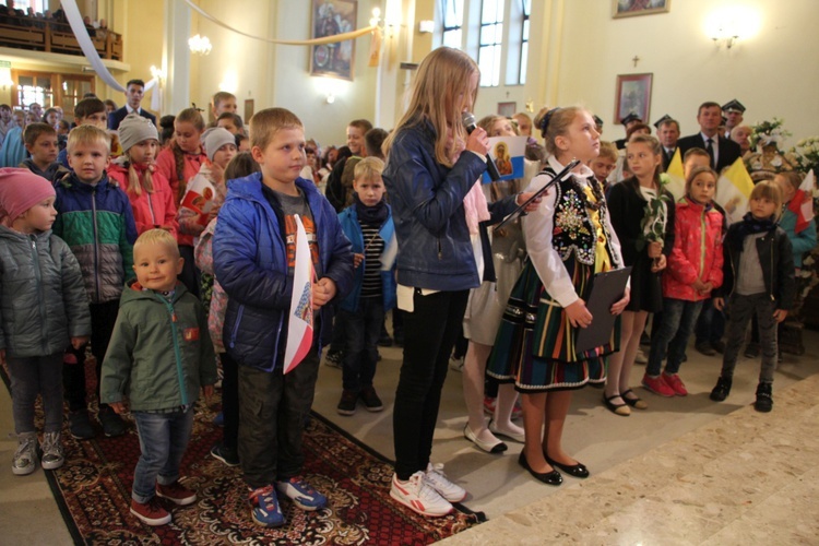 Powitanie ikony MB Częstochowskiej w Czerniewicach