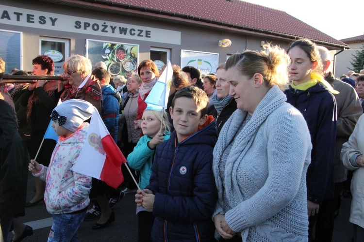 Powitanie ikony MB Częstochowskiej w Czerniewicach