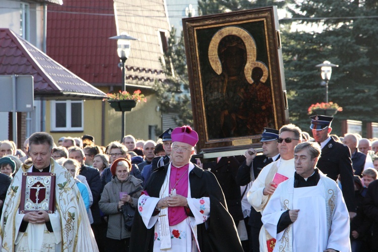 Powitanie ikony MB Częstochowskiej w Czerniewicach