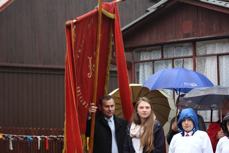 Powitanie ikony MB Częstochowskiej w Inowłodzu