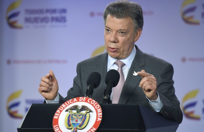 Prezydent Kolumbii otrzymał Pokojową Nagrodę Nobla