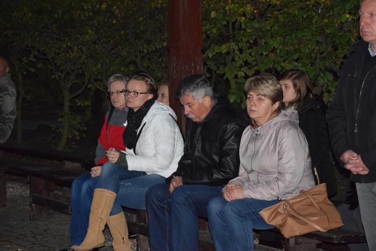 Powitanie ikony MB Częstochowskiej w Spale