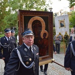 Powitanie ikony MB Częstochowskiej w Spale