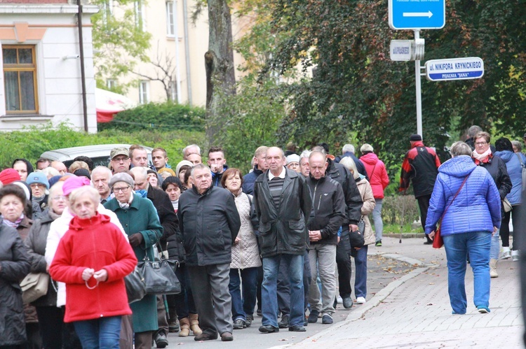 Procesja różańcowa w Krynicy-Zdroju