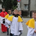 Powitanie ikony MB Częstochowskiej w Lubochni