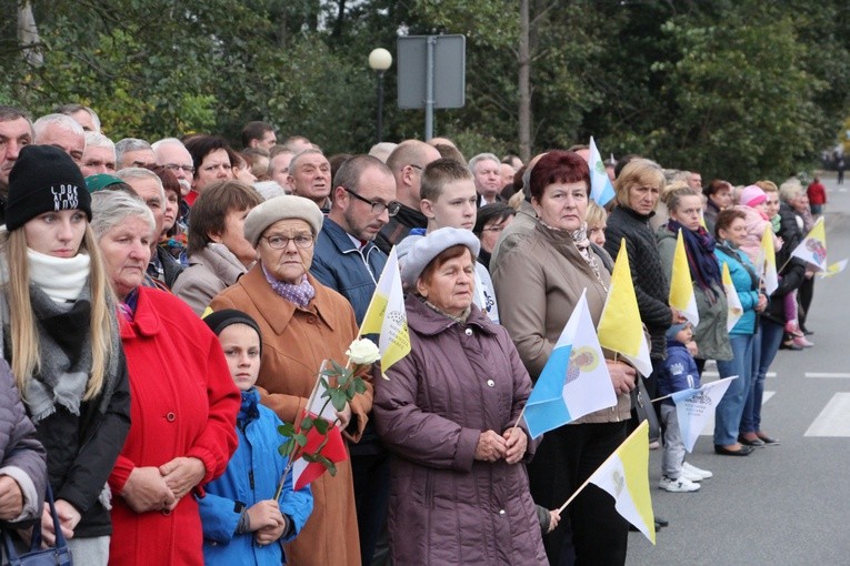 Powitanie ikony MB Częstochowskiej w Lubochni