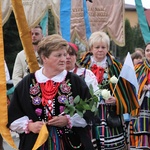 Powitanie ikony MB Częstochowskiej w Lubochni