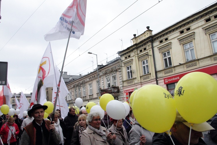 I Małopolski Marsz dla Życia i Rodziny cz. 1