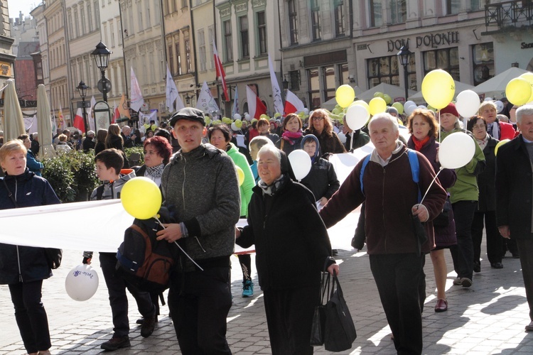 I Małopolski Marsz dla Życia i Rodziny cz. 1